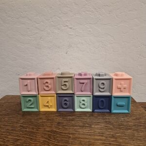 Baby Toys Silicone Soft Blocks SmartBrain